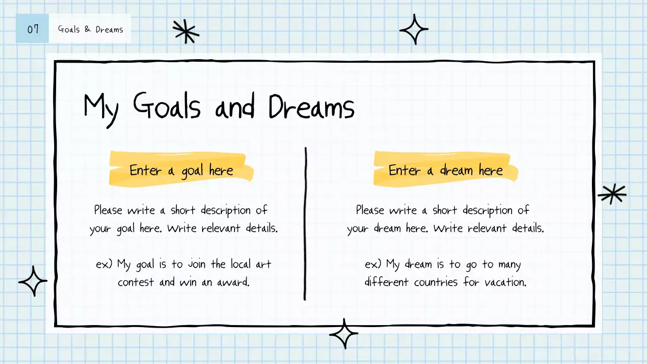 Blue Simple Life Introduction Presentation