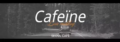 Zwart met oranje rond frame vintage goederen