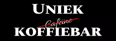 Voor het promoten van een coffeeshop met een letteringconcept