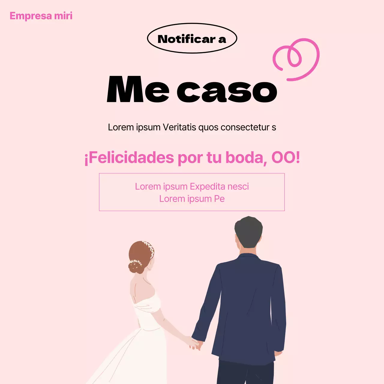 Una sencilla guía naranja y negra para los anuncios internos de RRHH