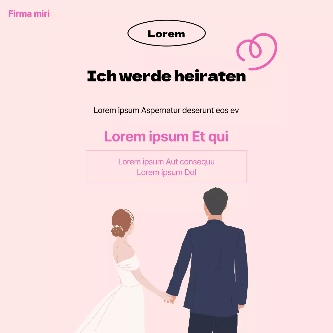 Ein einfacher orange-schwarzer Leitfaden für interne Bekanntmachungen der Personalabteilung