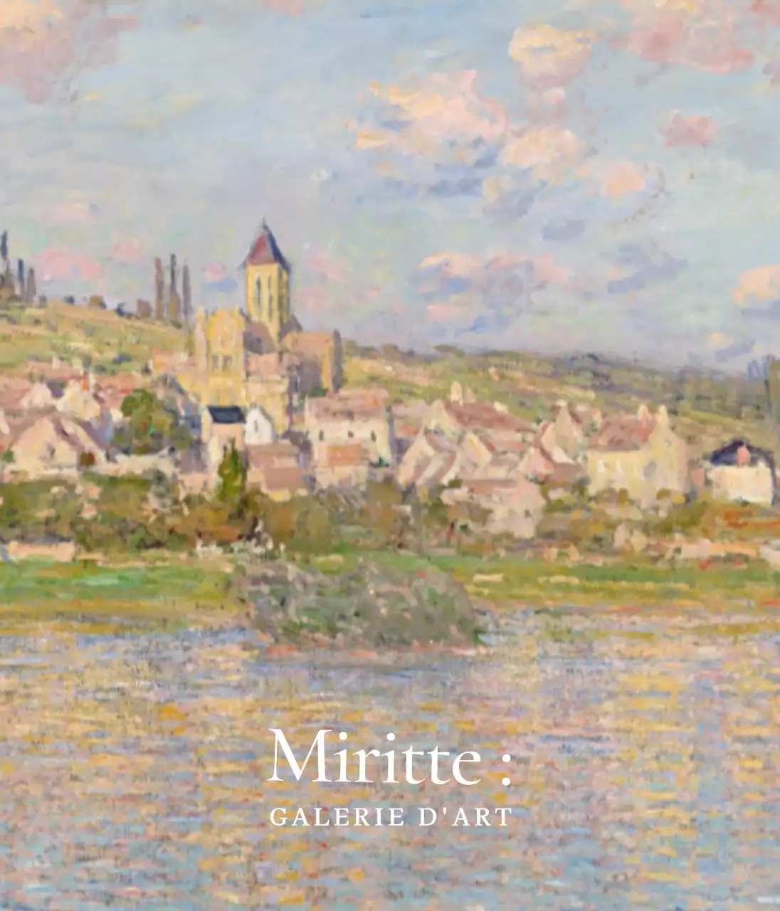 Souvenirs de musée avec un concept de chef-d'œuvre de luxe