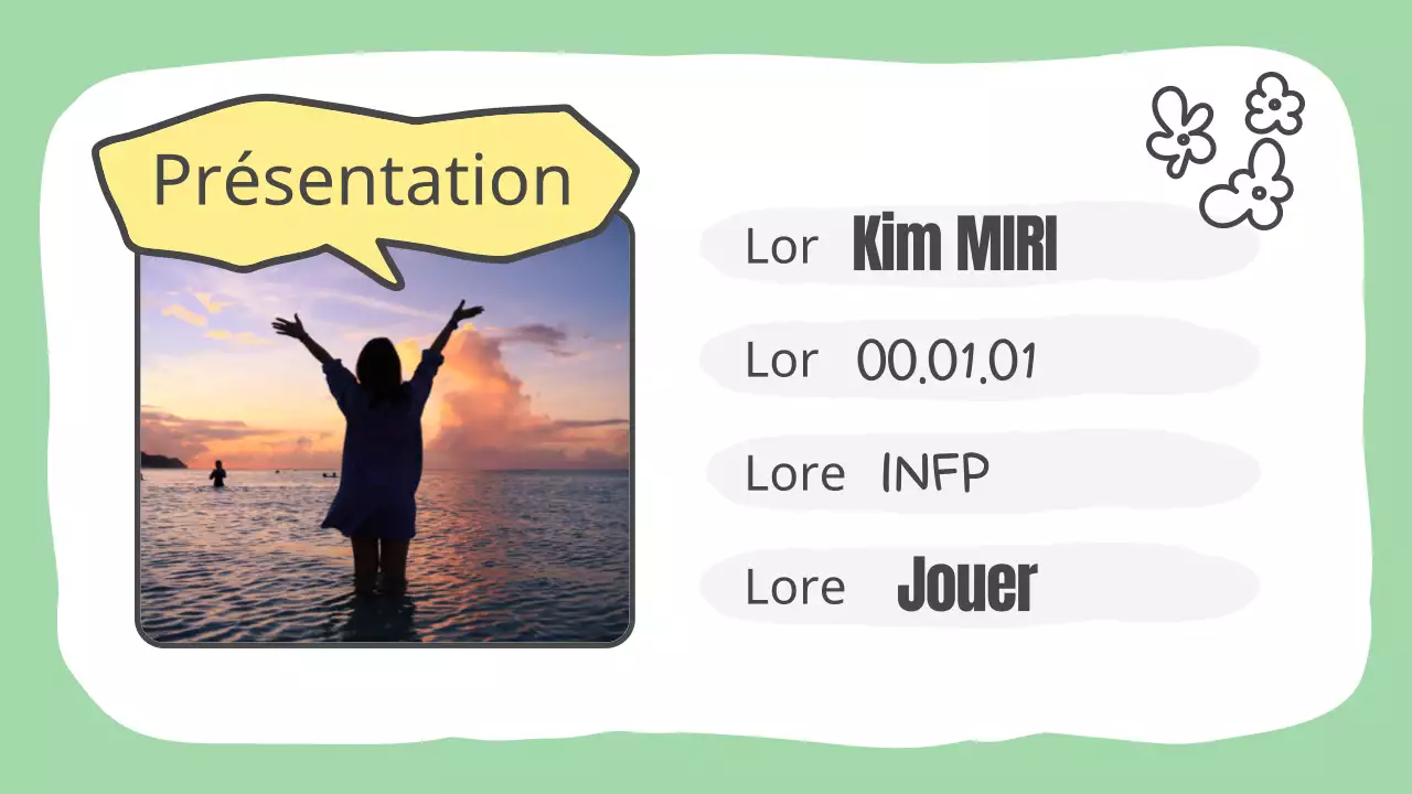 Le petit jeu de pitch de Yellow