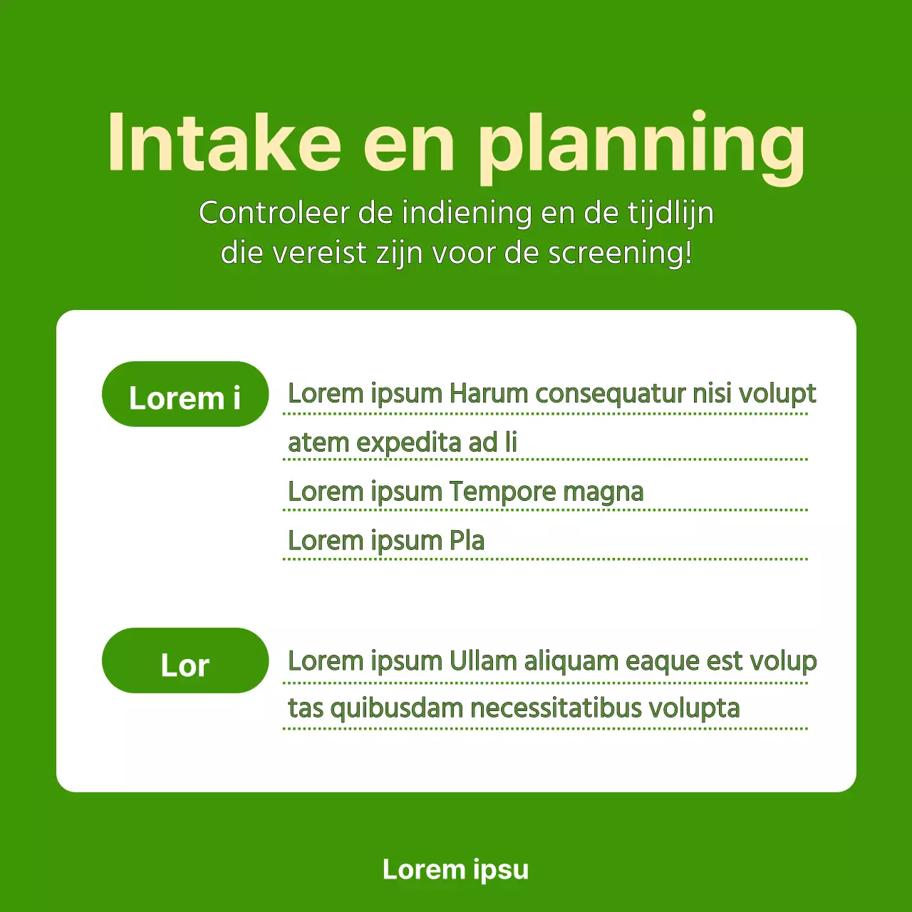 Een eenvoudig, limoengroen programma om reclame te maken voor docenten