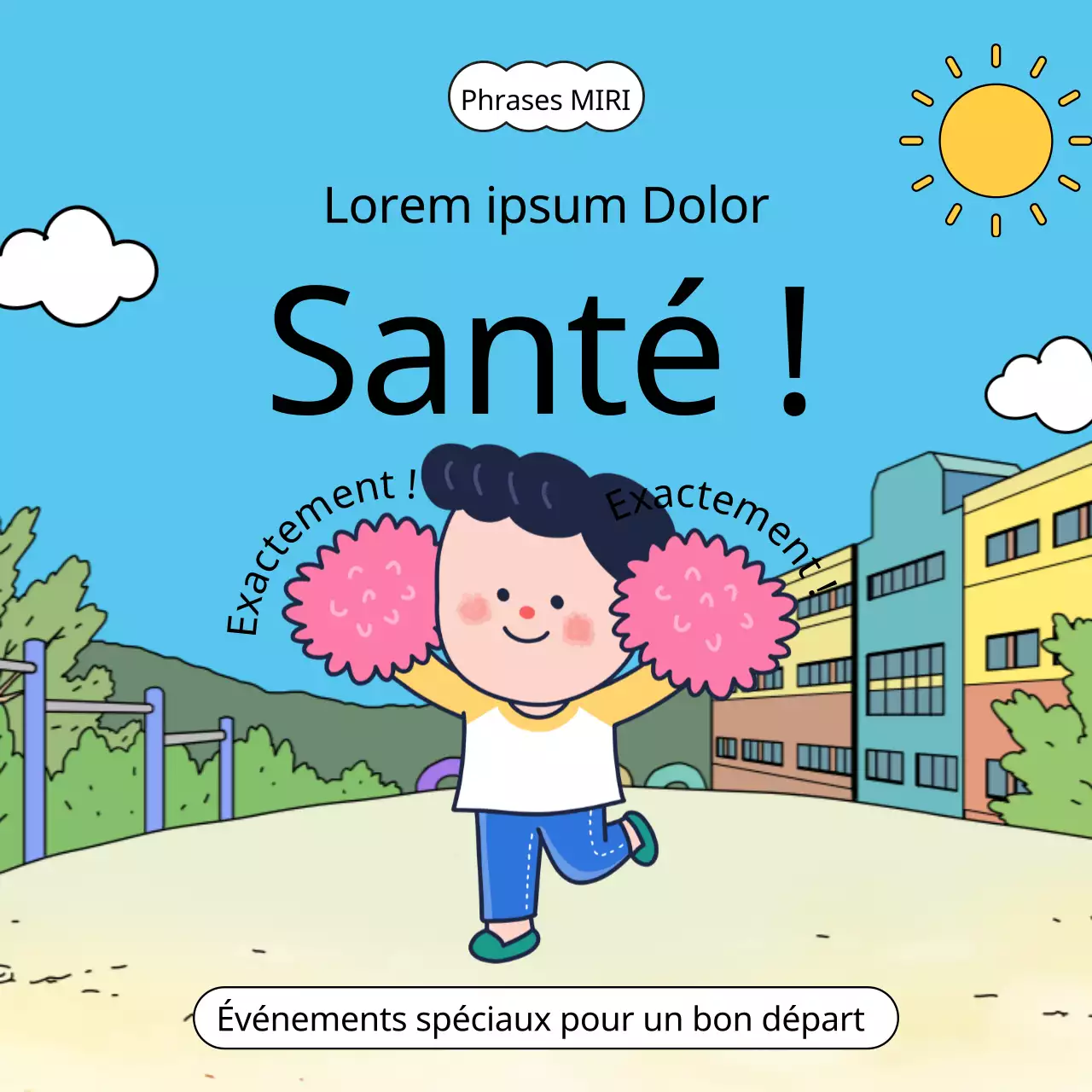 La rentrée des classes en bleu clair à l'honneur lors de l'événement