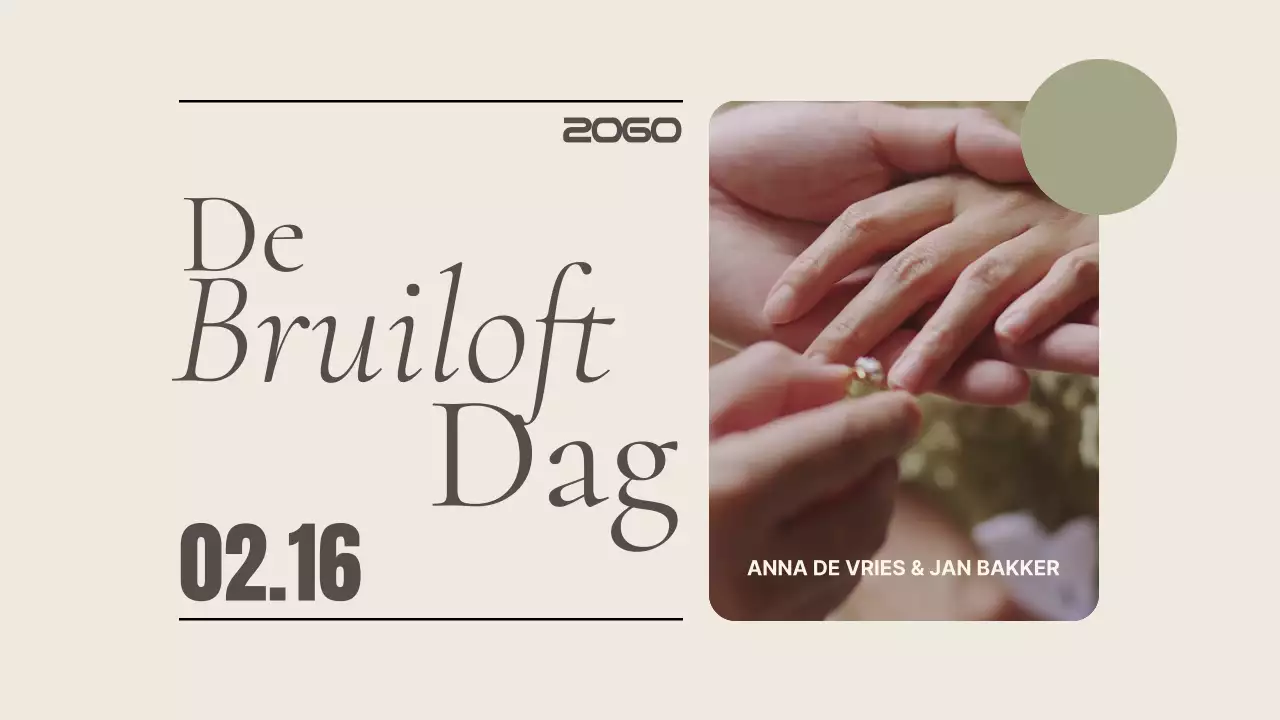 Een eenvoudig, makkelijk te maken beige aperitiefvideo