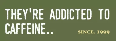 Cafe merchandise with a lettering concept