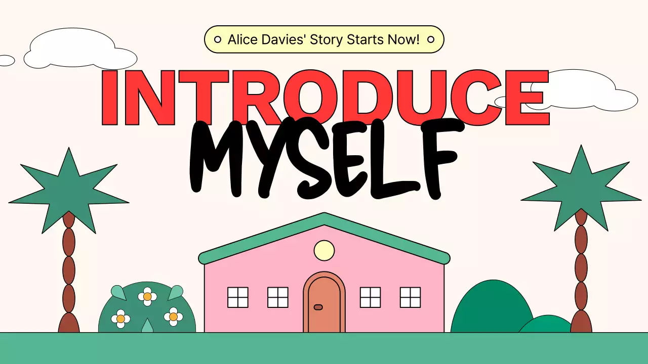 Red Simple Introduction Guide Presentation