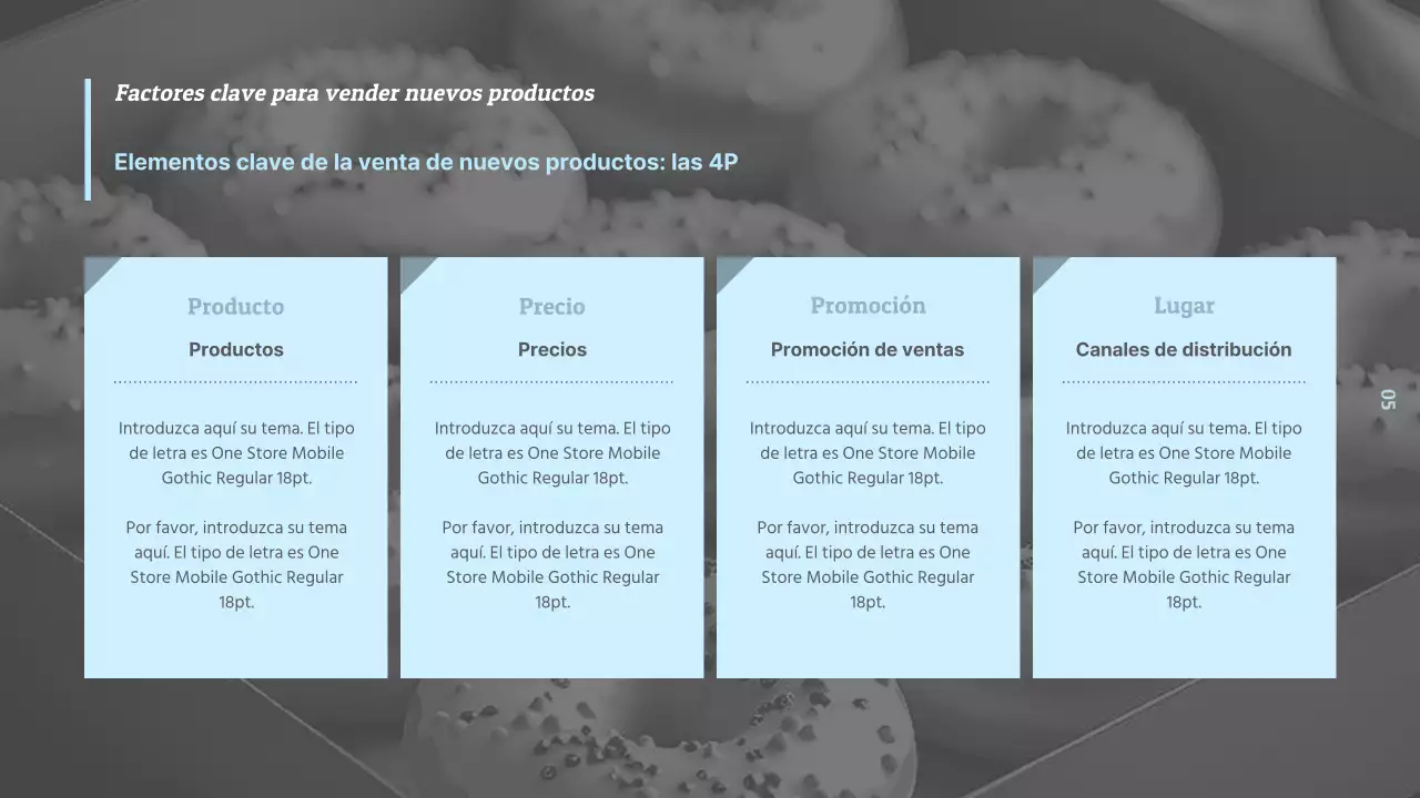 Informe simple de investigación del mercado alimentario en negro, blanco y azul claro