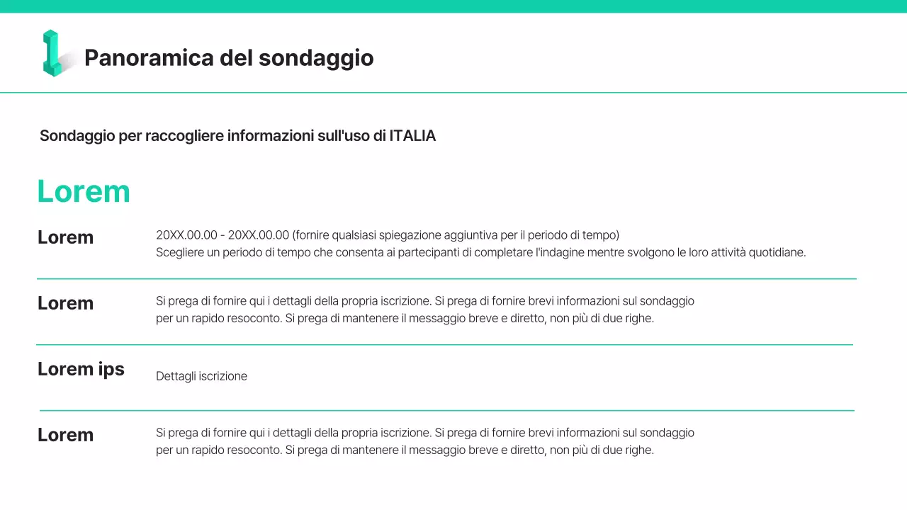 Rapporti d'indagine alla moda e alla menta