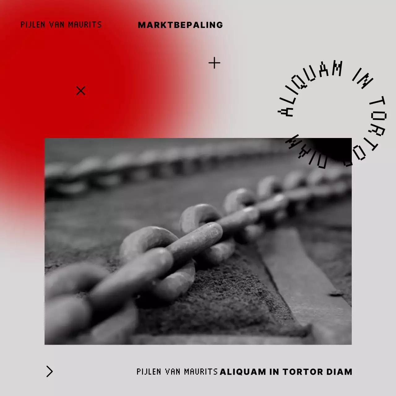 Trendy kennisgevingen met meerdere pagina's in zwart en rood