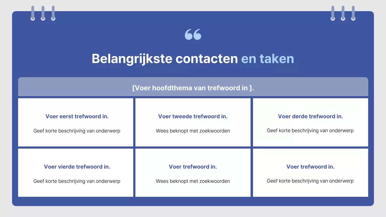 Eenvoudige trainingshandleiding voor Blue