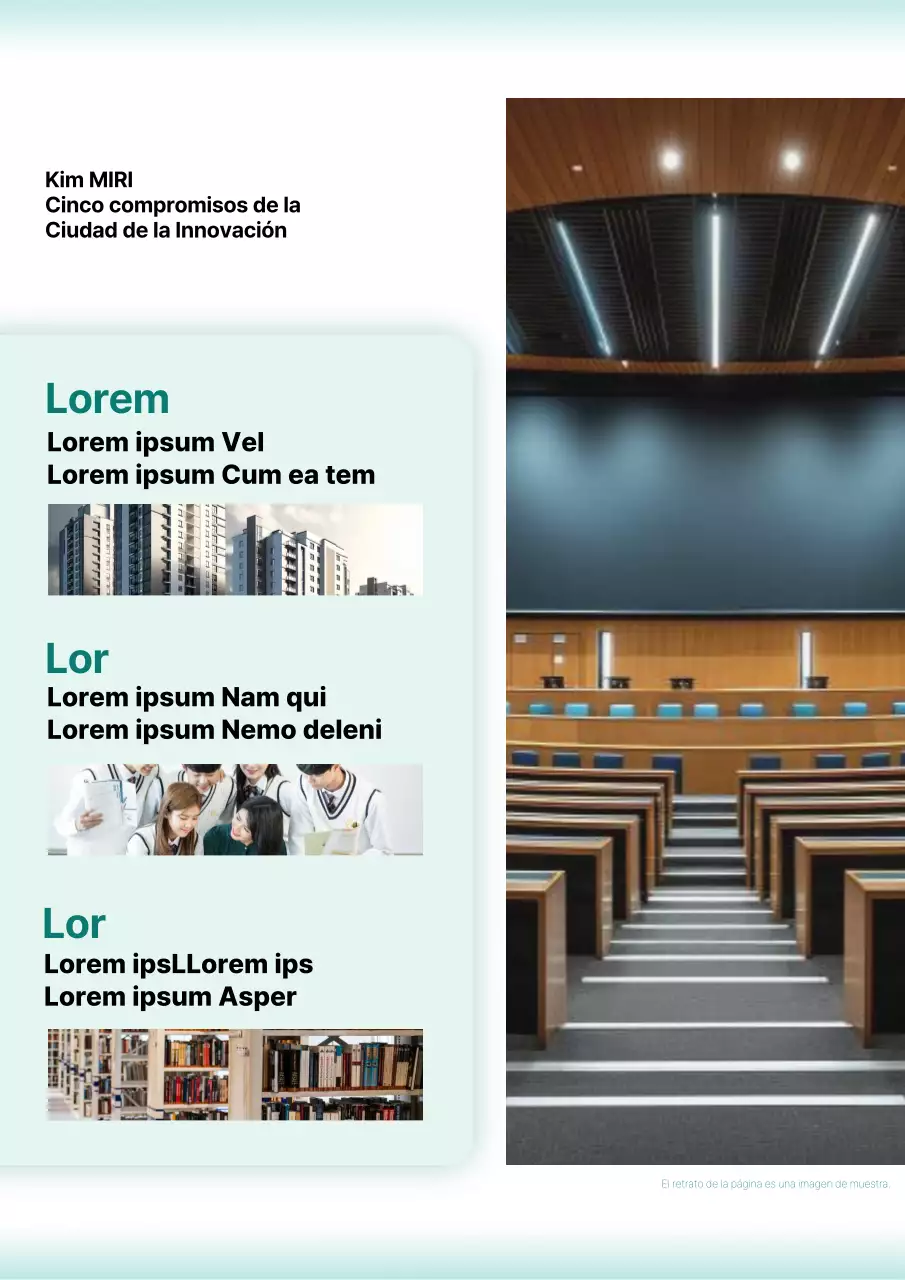 Promover las elecciones con acentos blancos y verdes