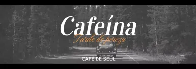 Marco circular negro y naranja artículos vintage