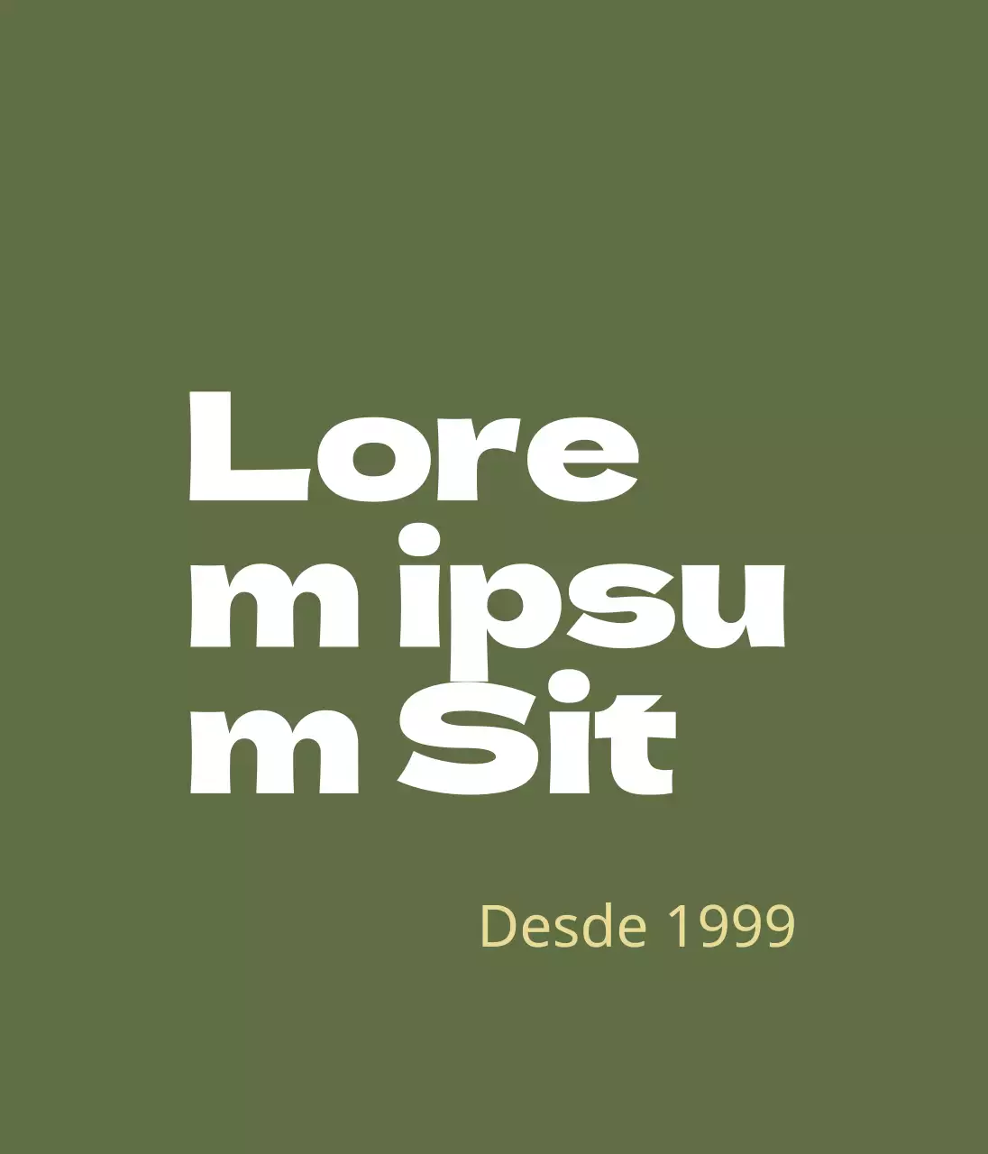 Mercadoria de café com um conceito de letras