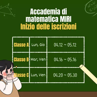 Promuovere un programma scolastico minimalista con uno sfondo verde