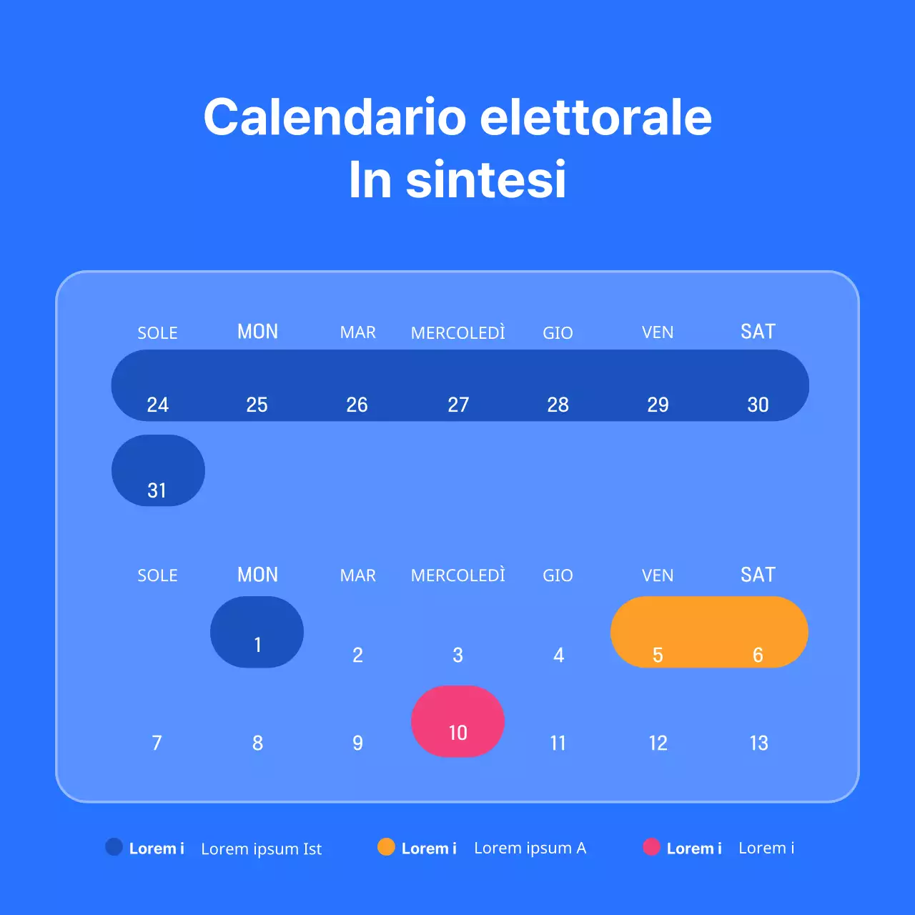 Cosa c'è da sapere sulle elezioni bianche e blu