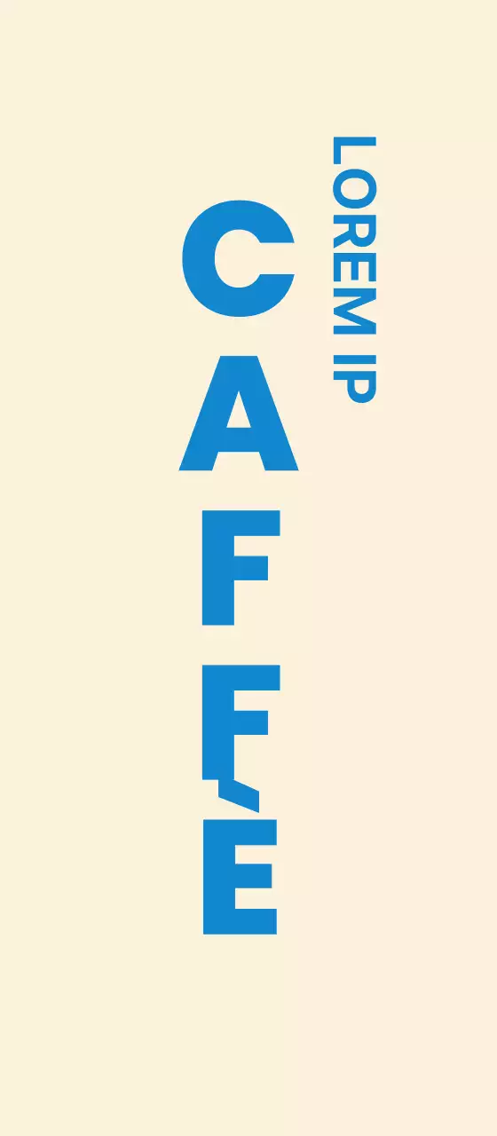 Promuovere il Beige Blueprint Cafe