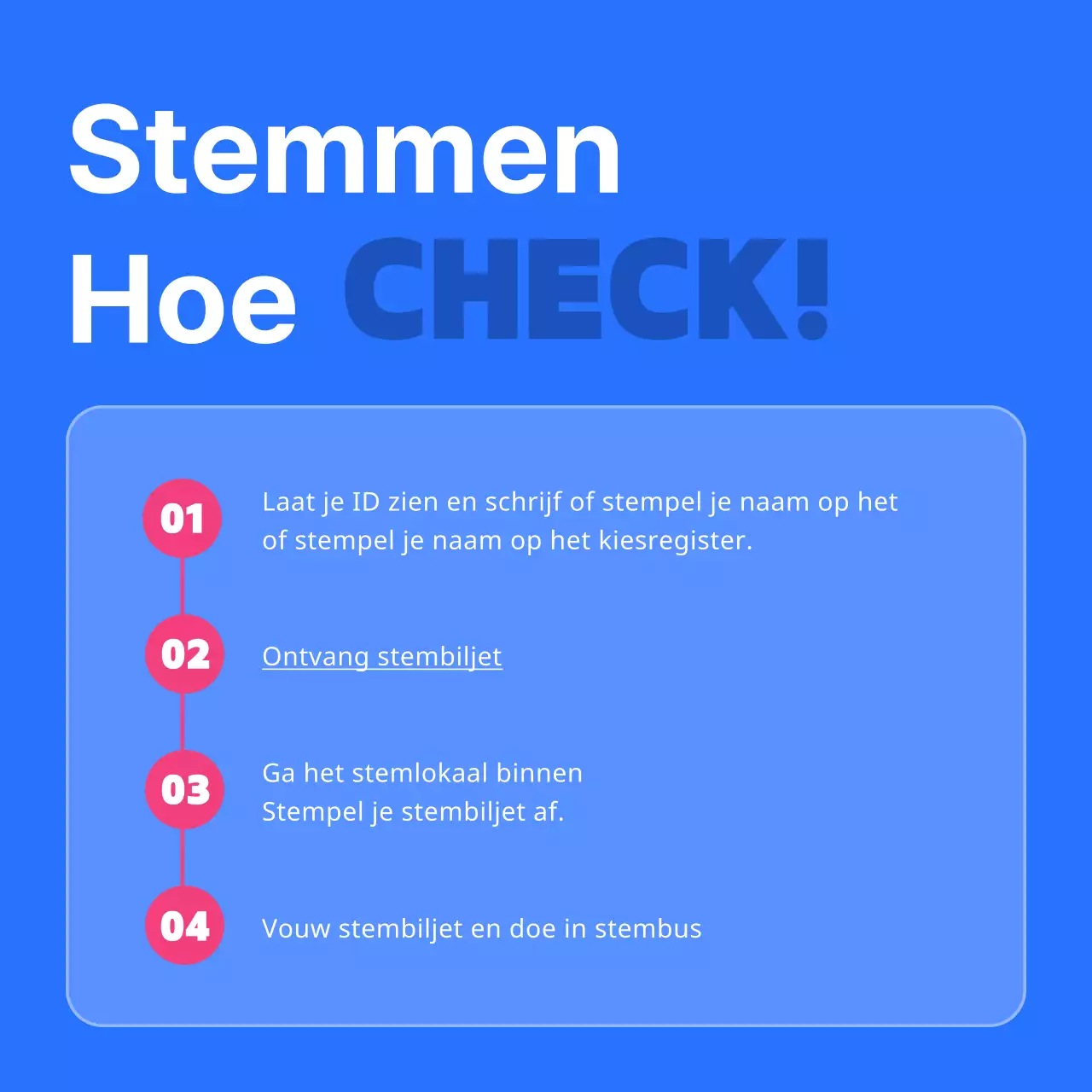 Wat je moet weten over de blauw-witte verkiezing