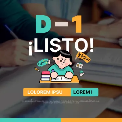 Información de certificación resaltada en color menta y naranja