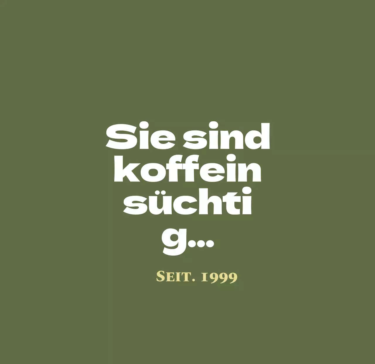 Cafe-Waren mit einem Beschriftungskonzept