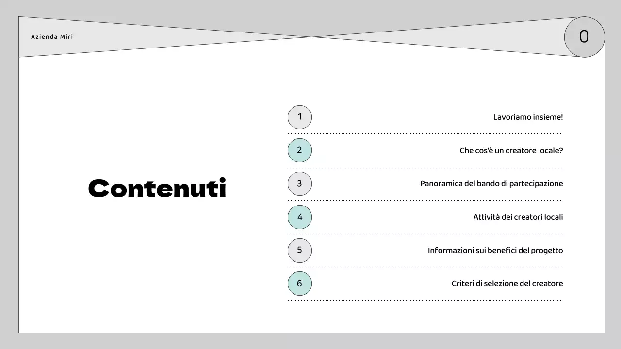 Guida all'affitto di uno spazio semplice nei colori menta e grigio