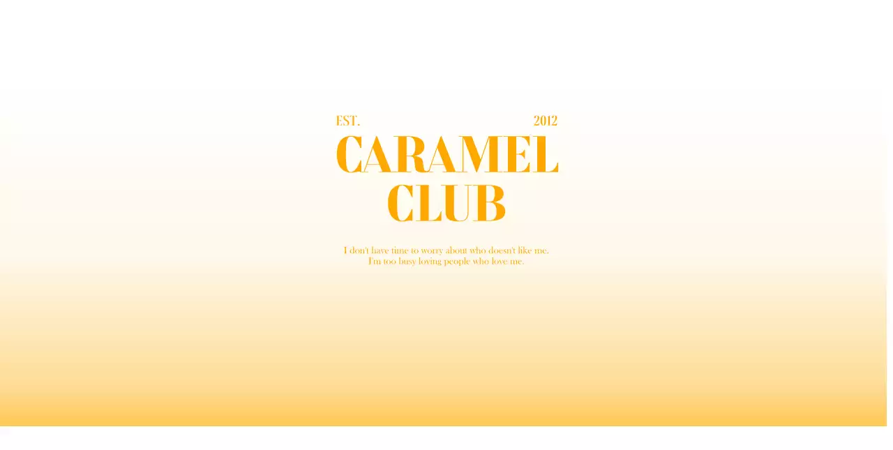 Impressive design with tasteful gradients and typography placement