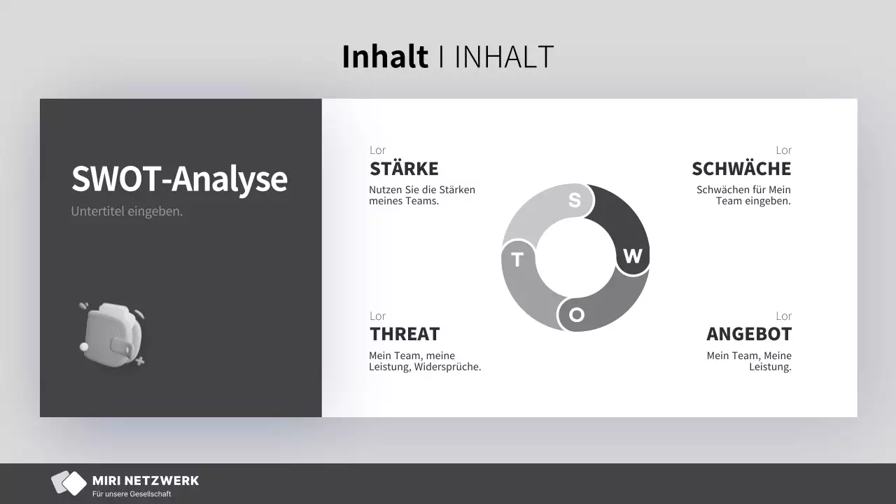 Einfache, grau-weiße Berichte für NGOs
