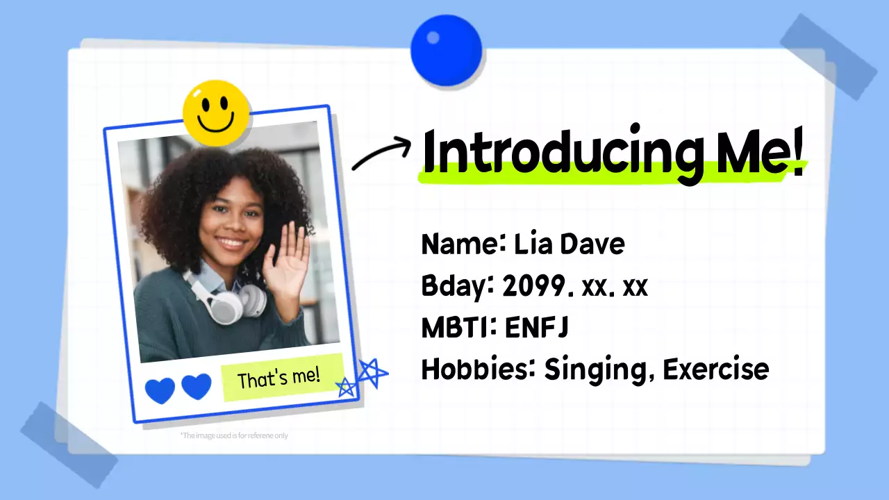 Apresentação do livro de histórias Blue Playful Life