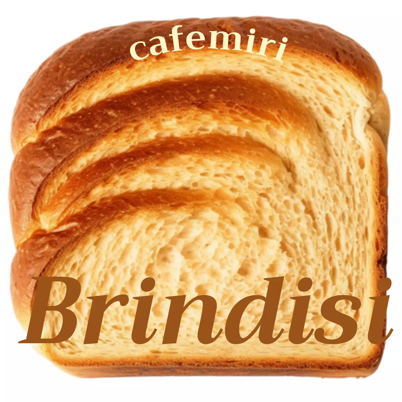 Merchandising promozionale per bar con l'immagine di un pane delizioso