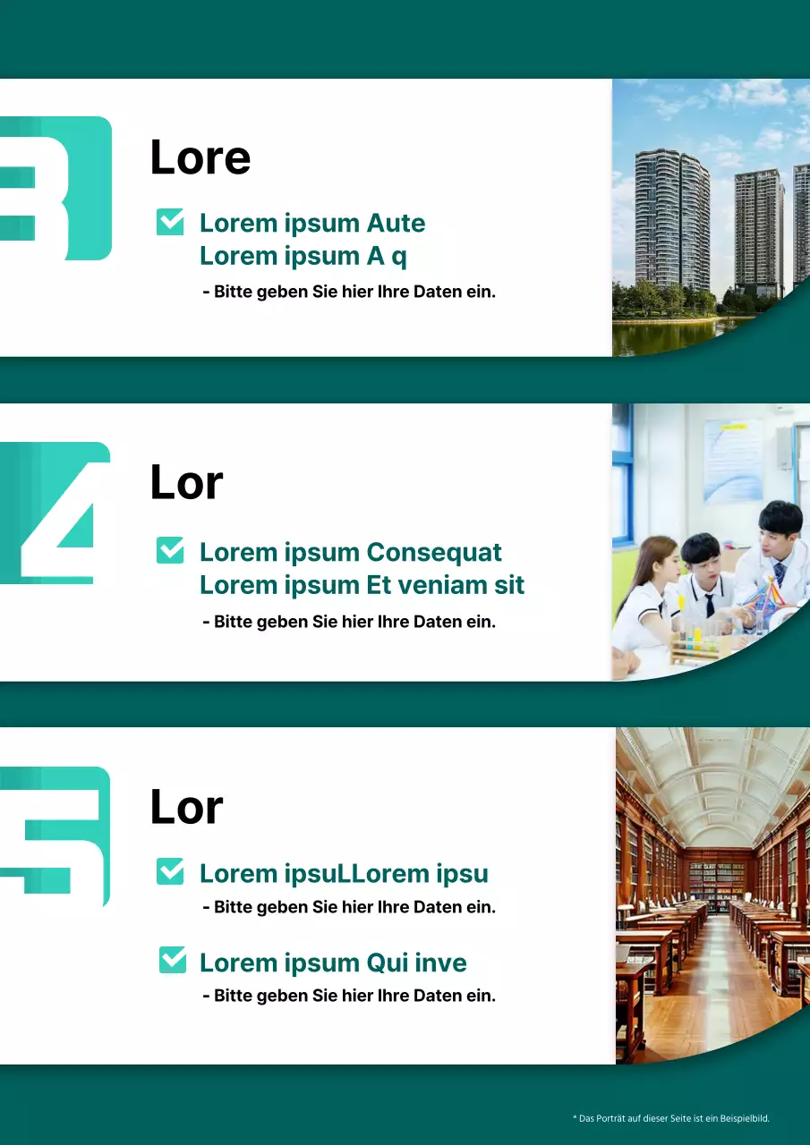 Förderung von grün-weißen Wahlbroschüren