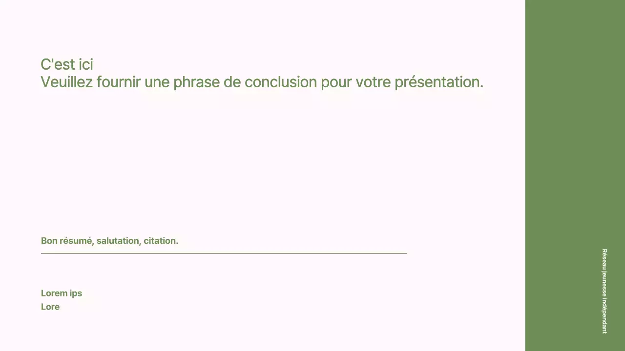 Des rapports simples, verts et roses pour les ONG
