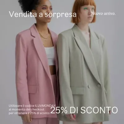 Campagna della collezione di moda minimalista in bianco e grigio