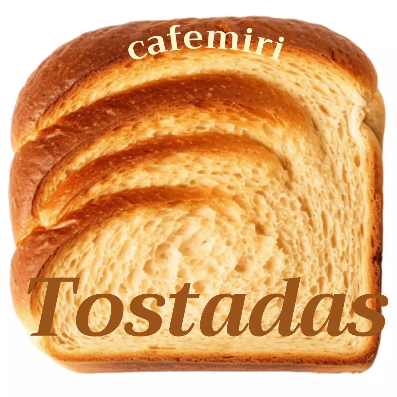 Productos promocionales para cafeterías con la imagen de un delicioso pan