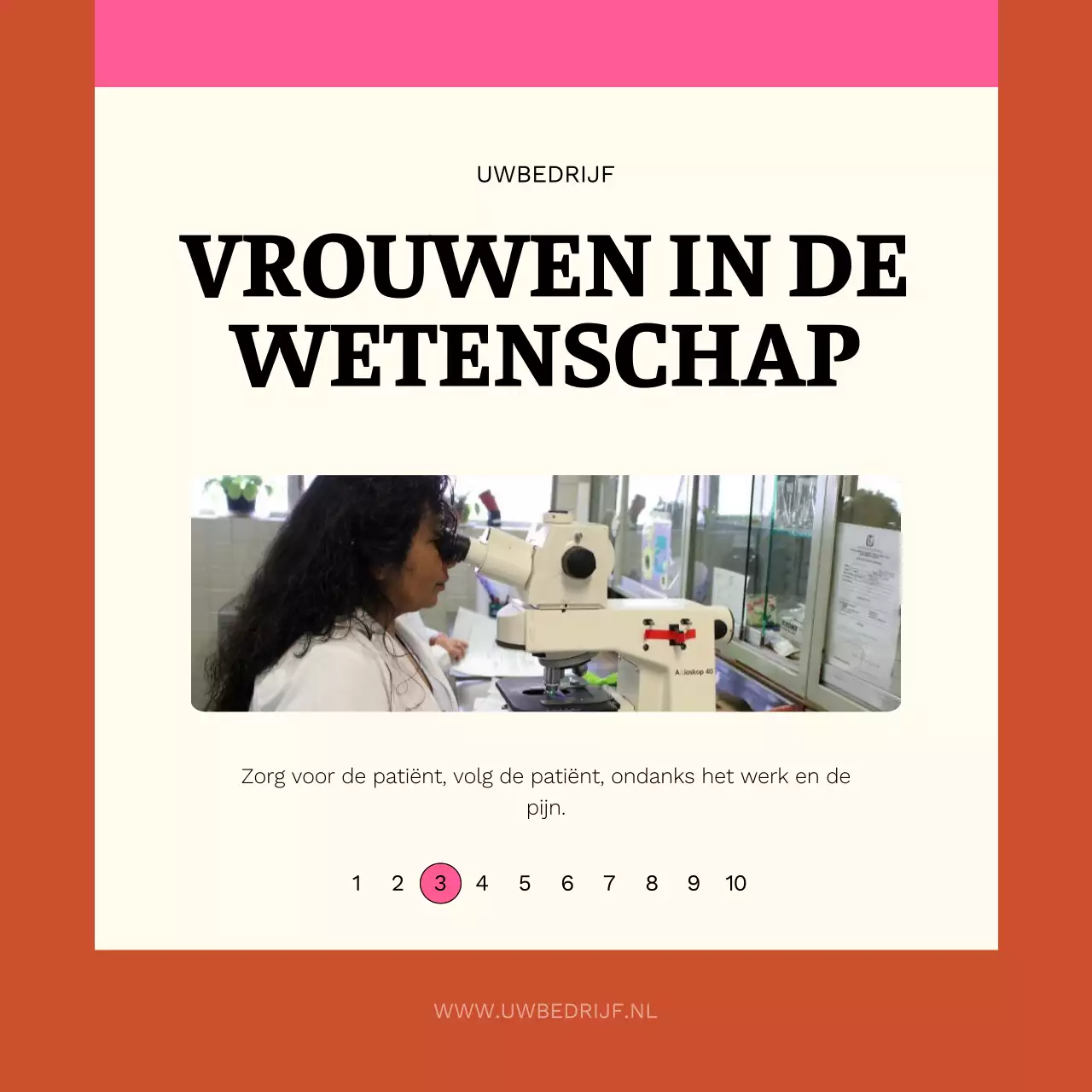 Paars en Roze Minimale Vrouwendag Tips Publiciteit