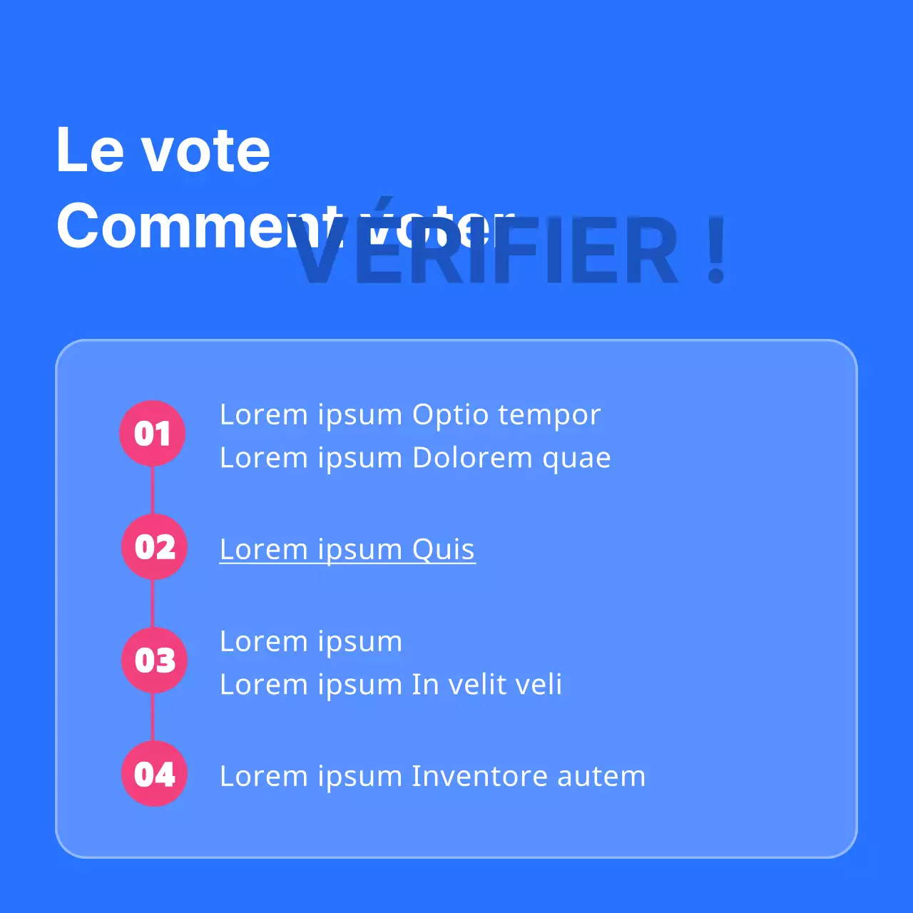 Ce qu'il faut savoir sur l'élection des bleus et blancs