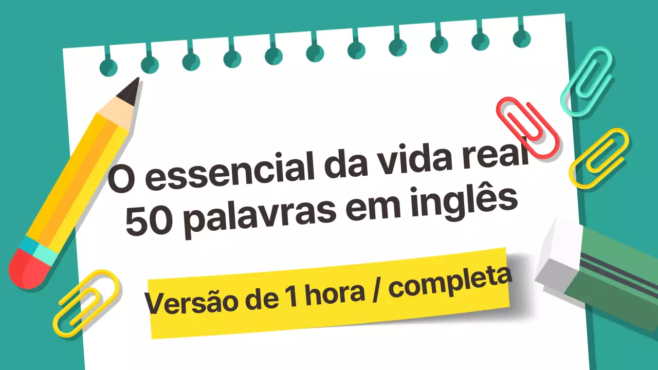 Um recurso verde e amarelo giro para palavras inglesas essenciais da vida real