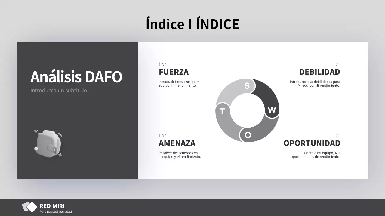 Informes sencillos y en blanco y gris para ONG