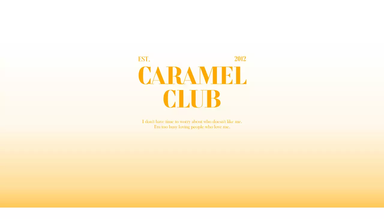 Impressive design with tasteful gradients and typography placement