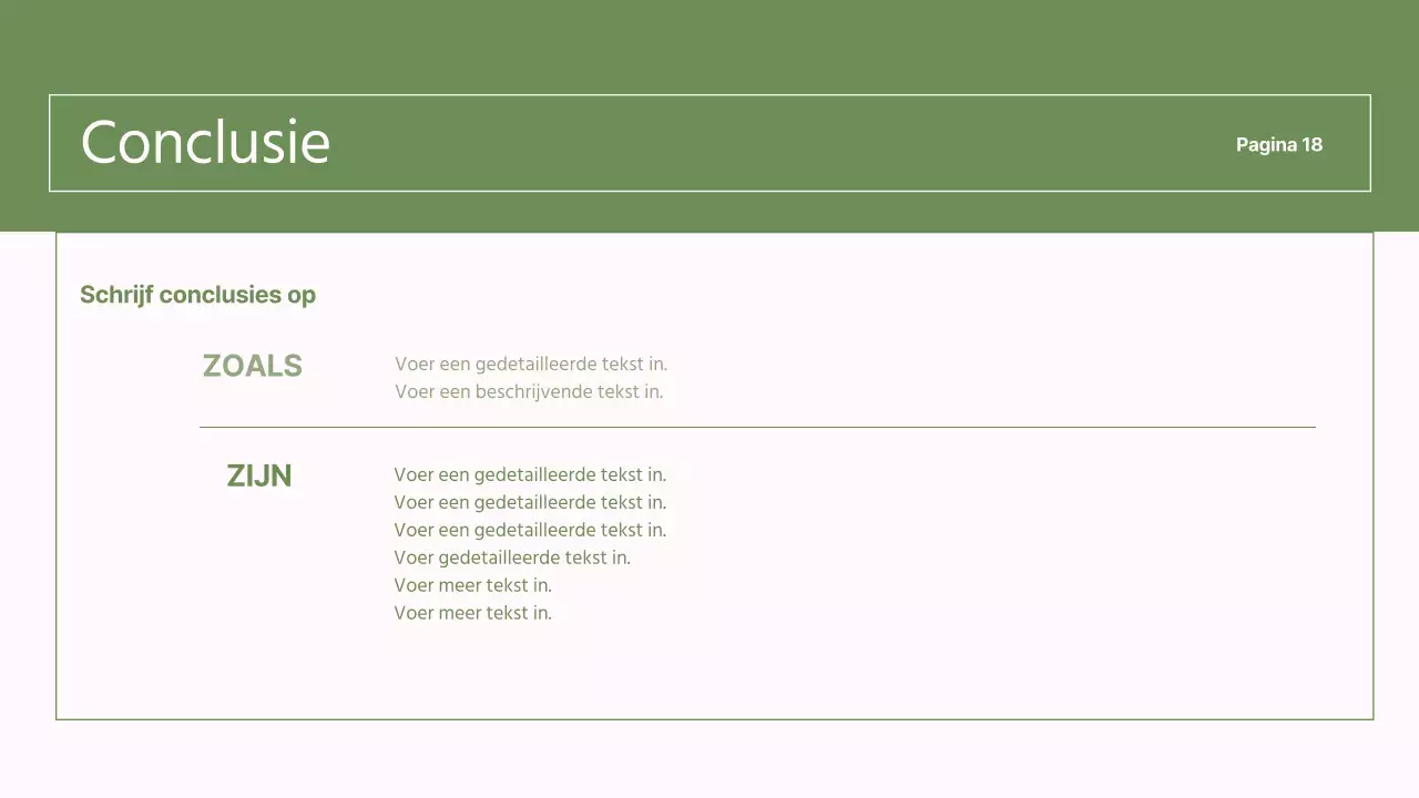 Eenvoudige, groene en roze rapporten voor NGO's