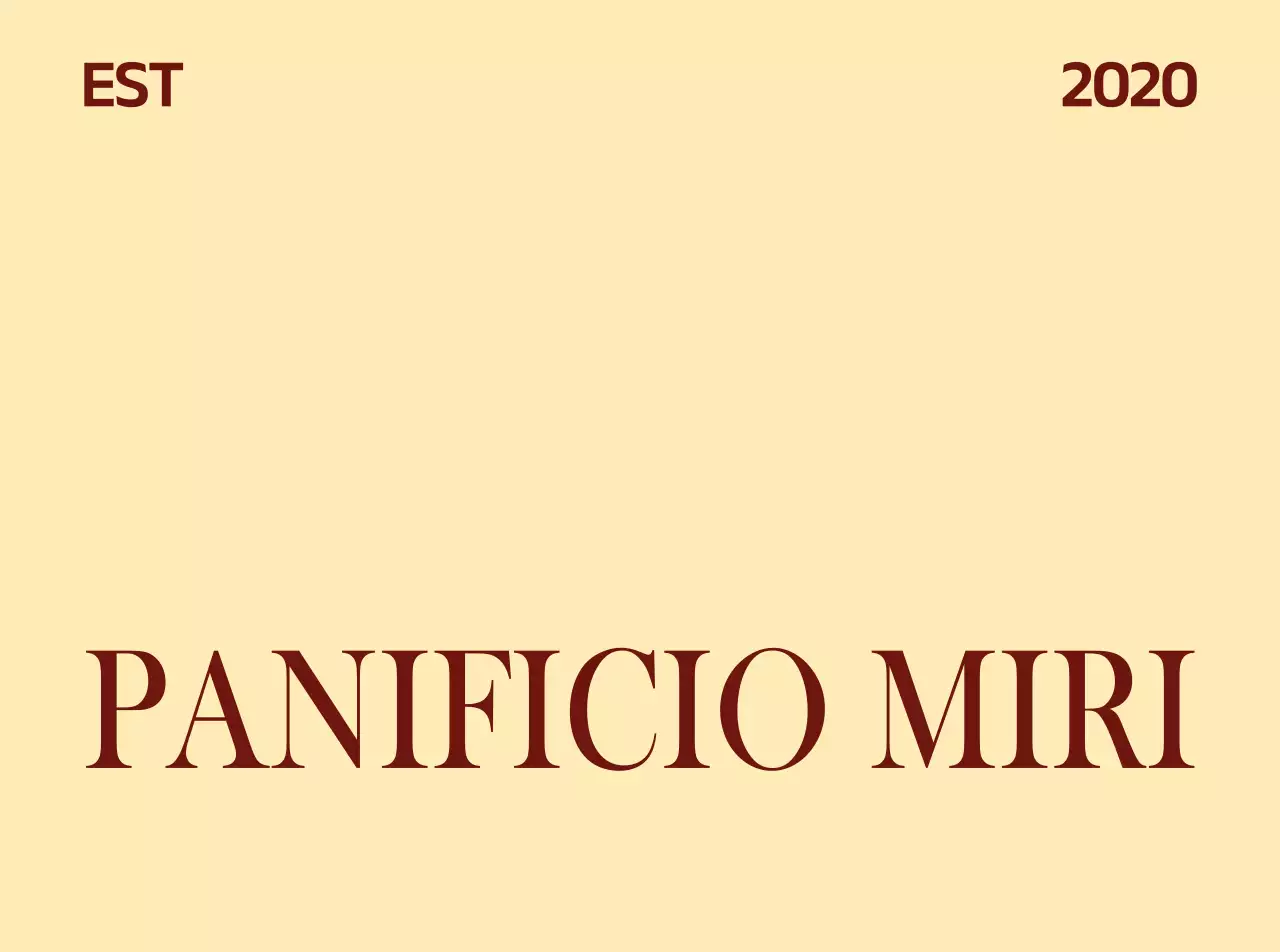 Marrone scuro Pulito Bianco Typo