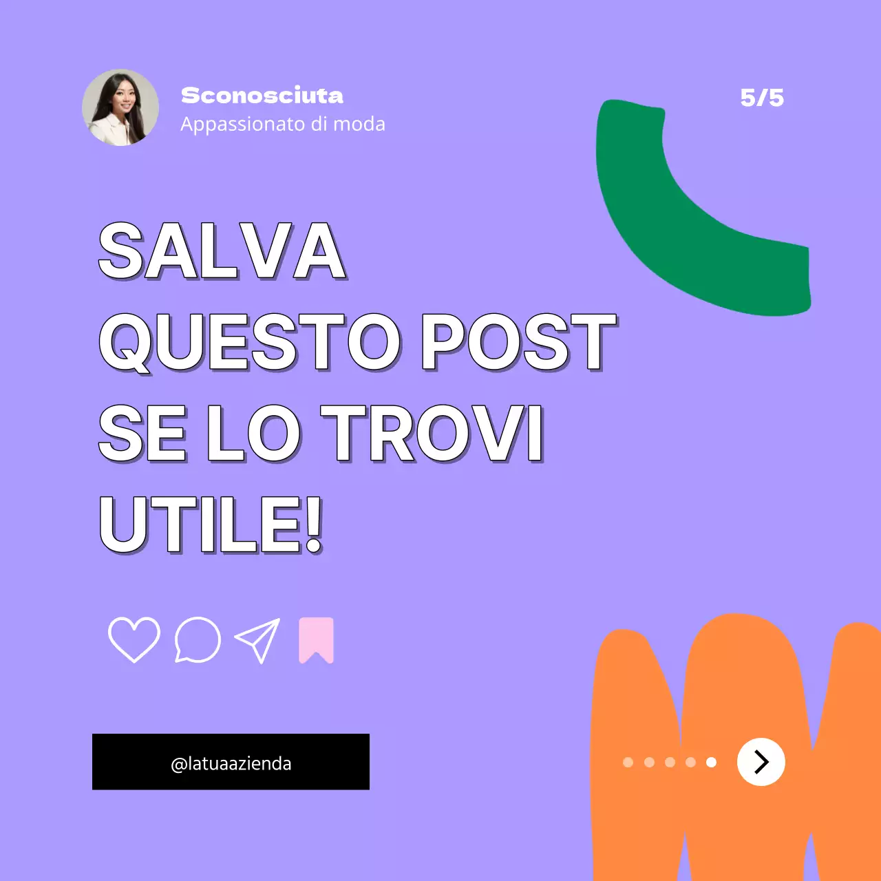 Viola e rosa Consigli di moda di tendenza Pubblicità