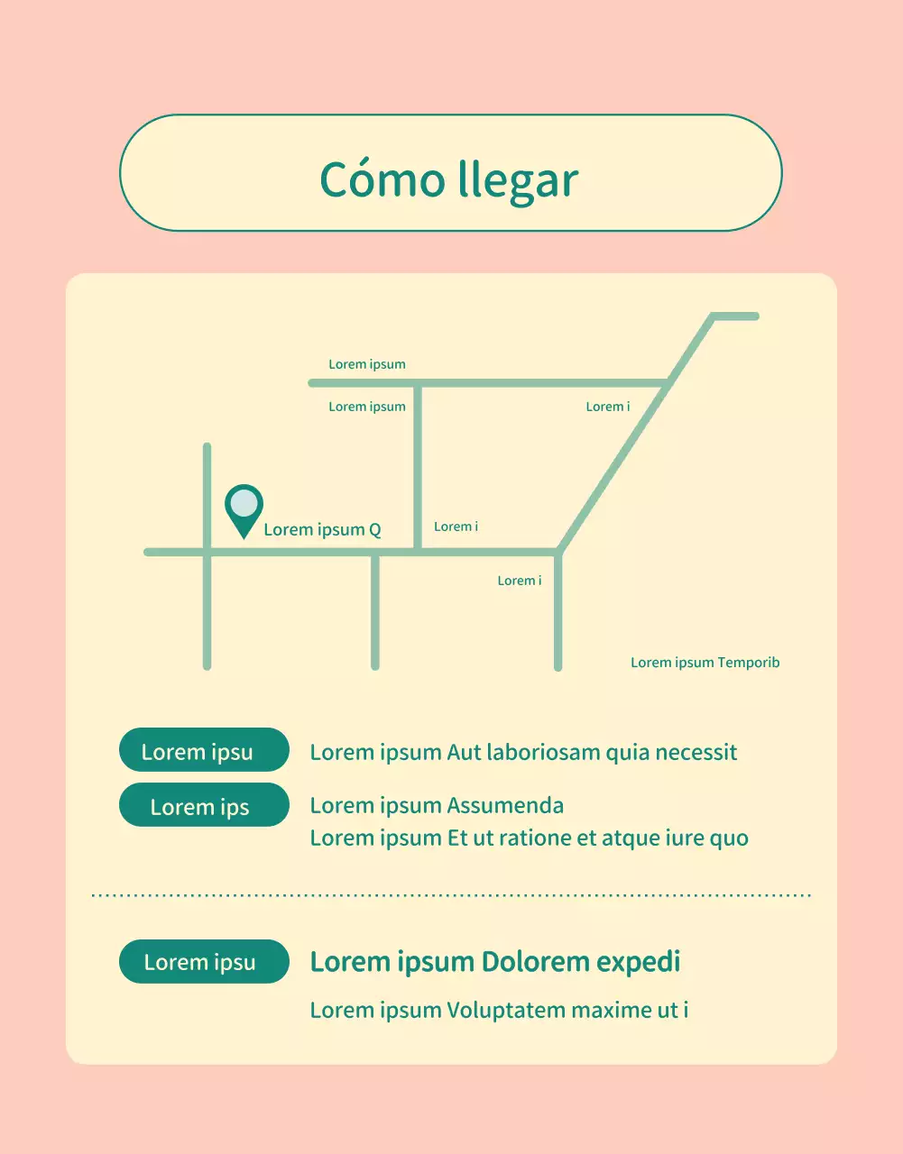 Promover una bonita feria profesional juvenil rosa y verde