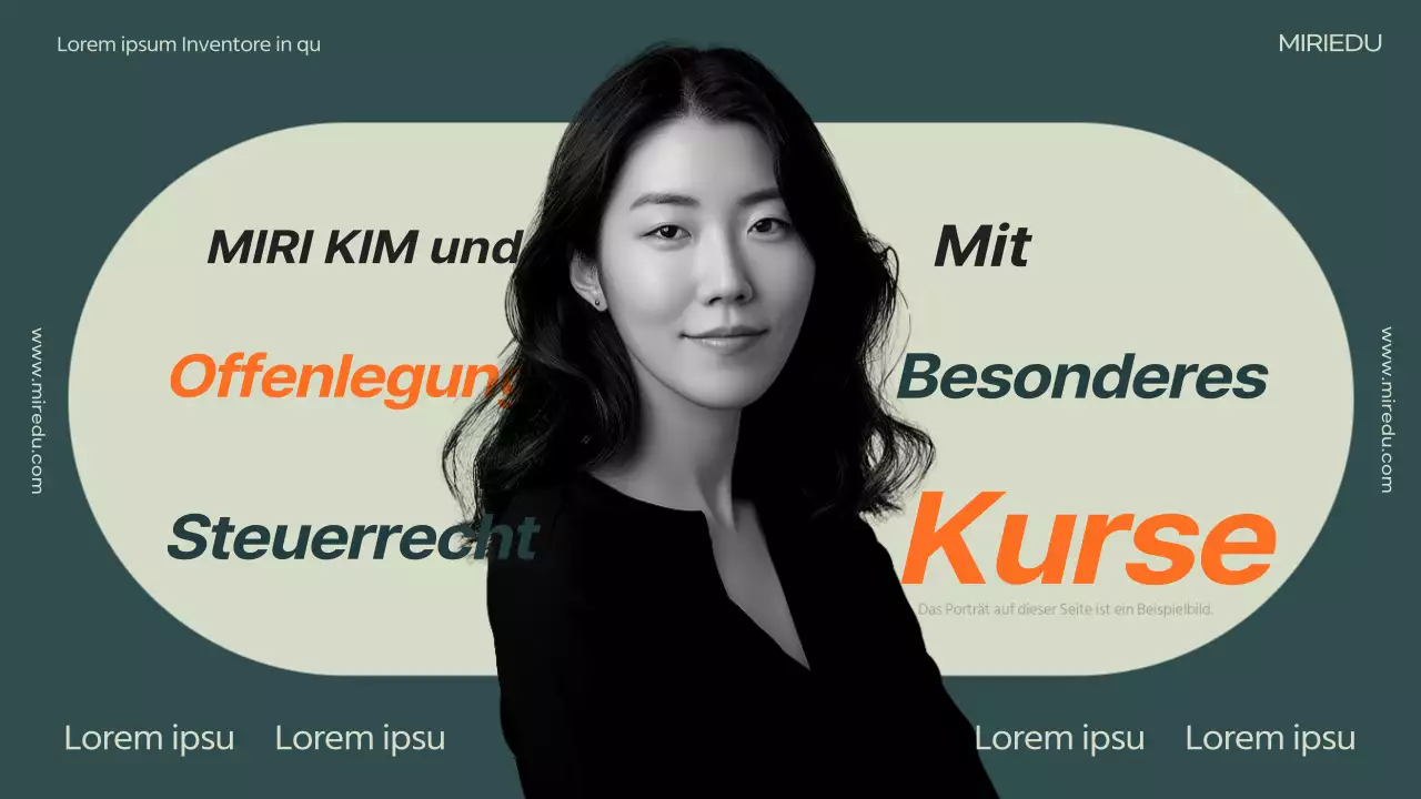 Über den Green and Orange Simplified Disclosure Tax Law Special Course