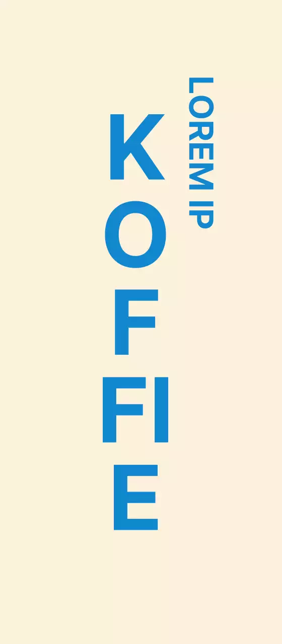 Promoot het Beige Blauwdruk Café