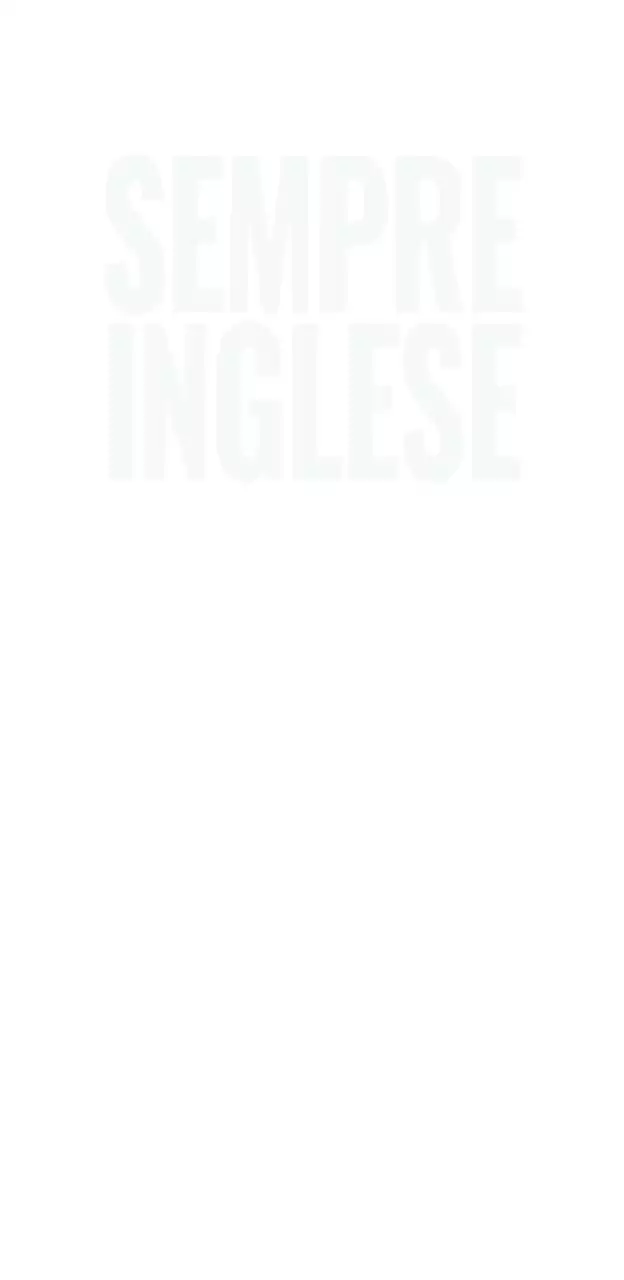 Design con titoli grandi e colori contrastanti.