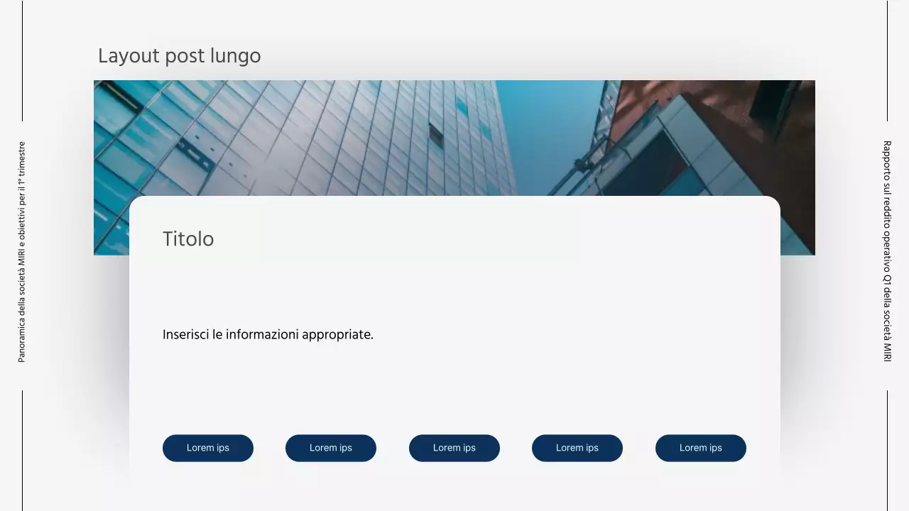 Rapporti di lavoro moderni in grigio e blu