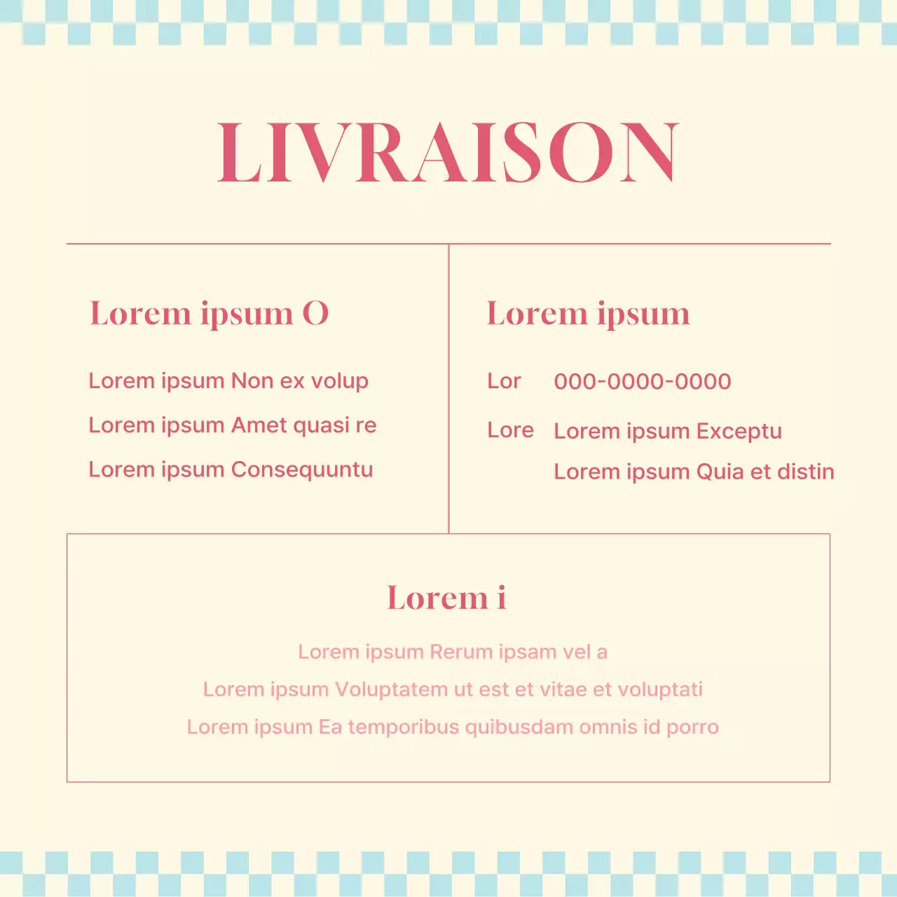 Promouvoir le menu de printemps d'un simple café en rose