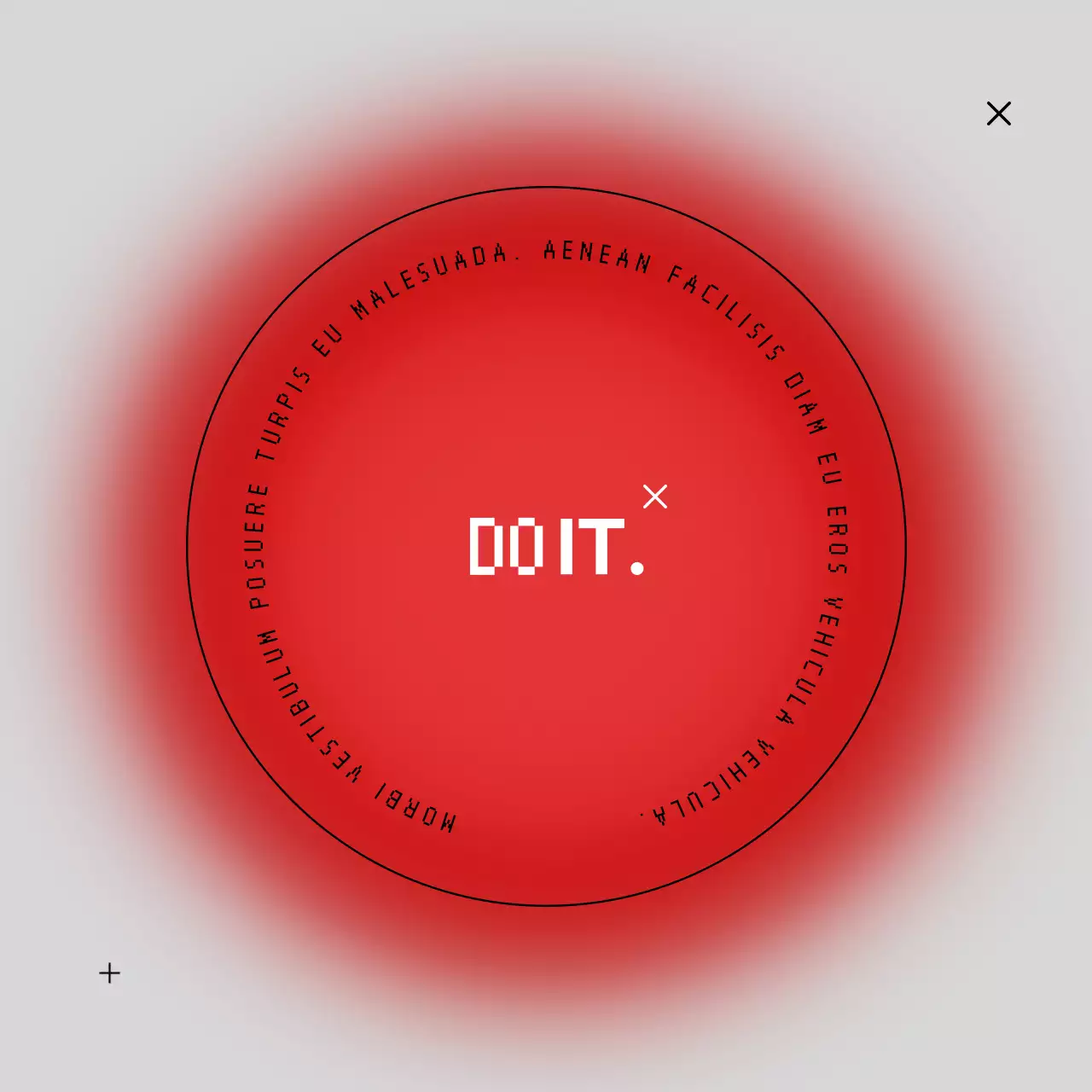 Trendige Mehrseiten-Layout-Benachrichtigungen in Schwarz und Rot