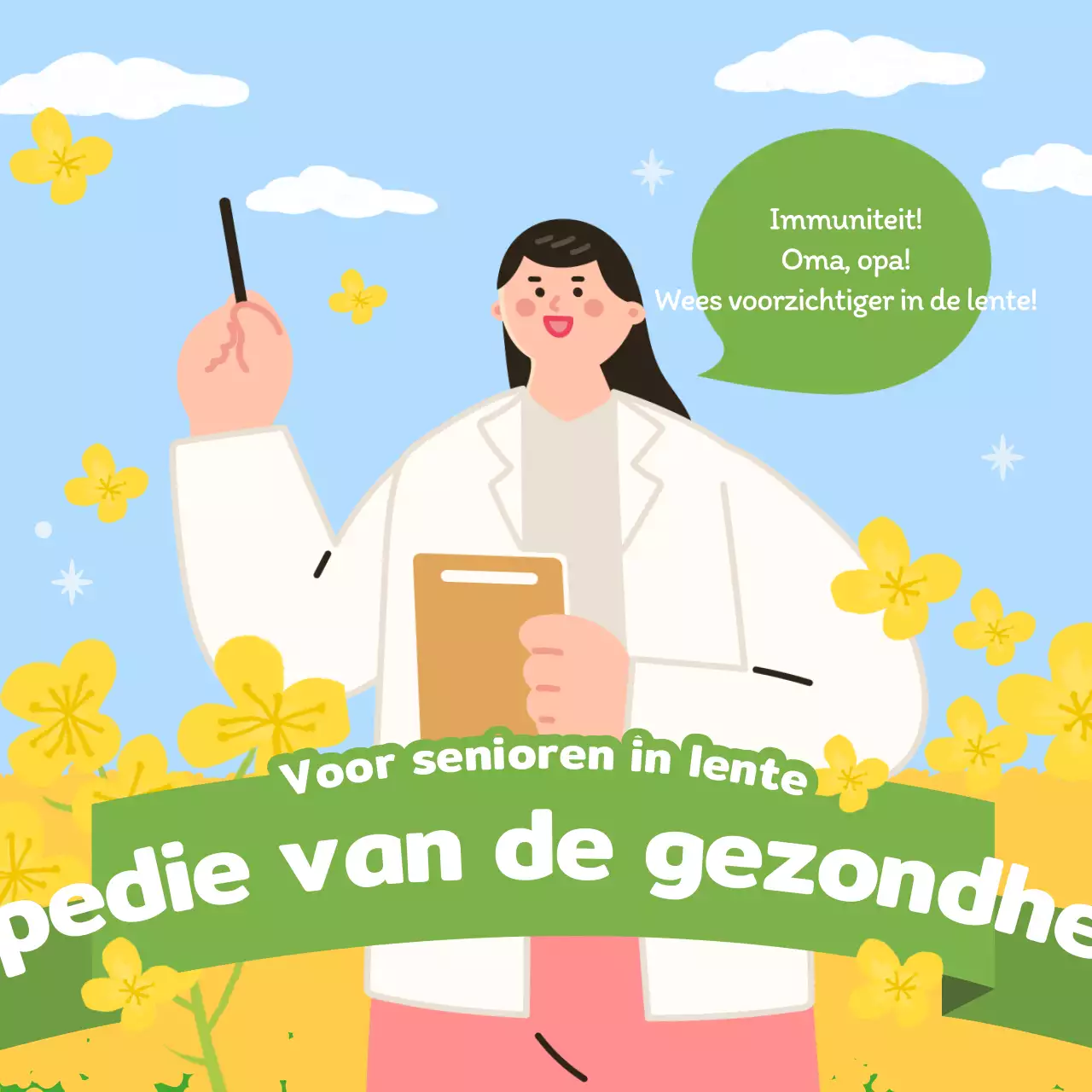 Gezondheidstips voor de mooie lentekleur groen en geel